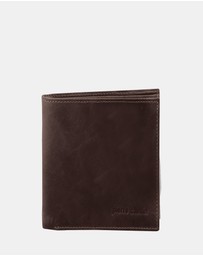 Pierre Cardin - Pierre Cardin Rustic Leather Tri-Fold Men's Wallet
