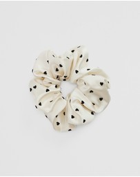 Country Road - Flocked Scrunchie