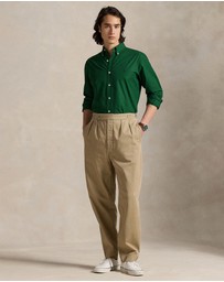 Polo Ralph Lauren - Custom Fit Stretch Poplin Shirt - ICONIC EXCLUSIVE