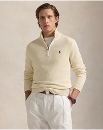 Polo Ralph Lauren - Cotton Quarter-Zip Sweater