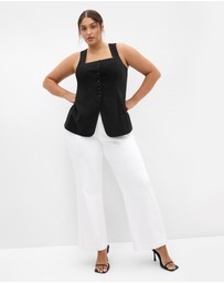 City Chic - Plus sizeJaz Vest - black