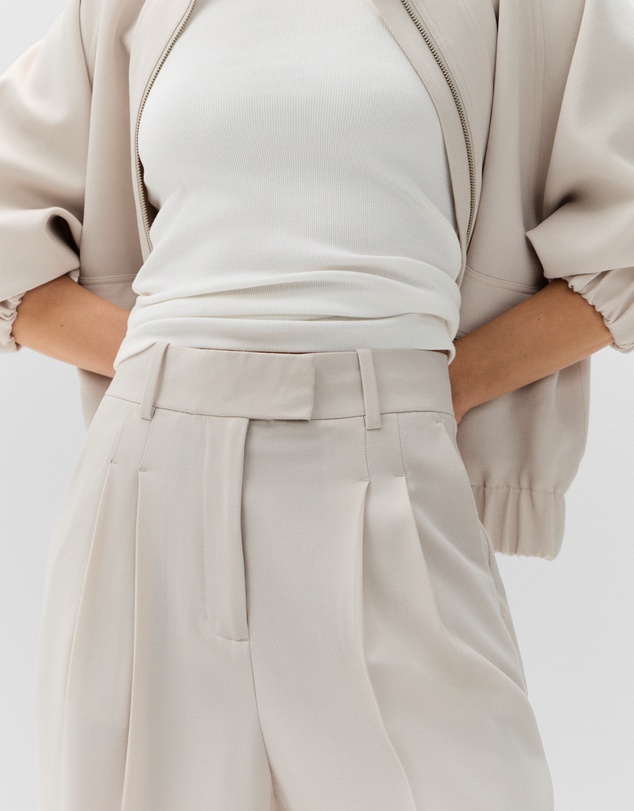 UNISON - Tailored Pleat Front Pant