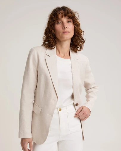 Sportscraft - Freya Short Linen Blazer