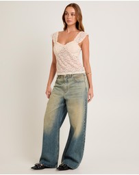 Alice In The Eve - Rosalie Lace Top