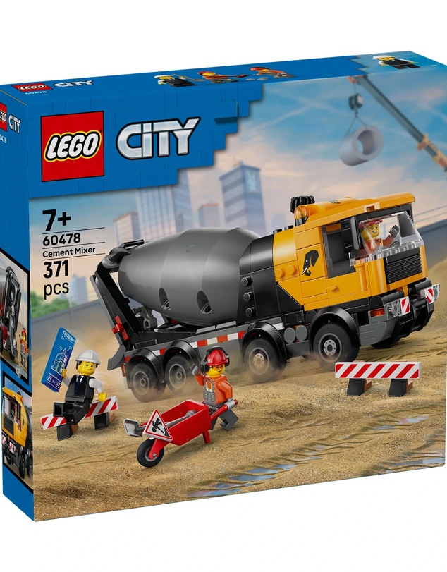 LEGO - 60478 Cement Mixer