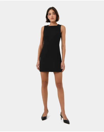 Forcast - Ava Square Neck Panel Dress