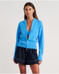 Jag - Arden Zip Knit Cardigan