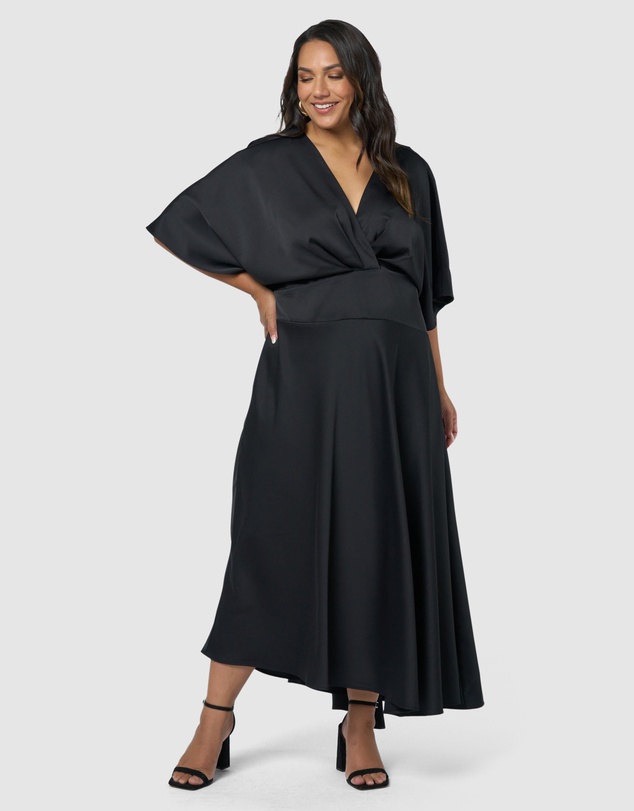 Pink Dusk by Curve Project - My Boo Midi Dress
