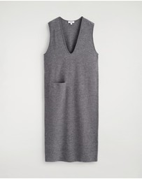 COS - Boiled-Wool Midi Dress