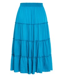 City Chic - Boho Tiered Maxi Skirt