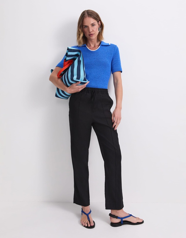 Sportscraft - Rosa Tapered Linen Pant