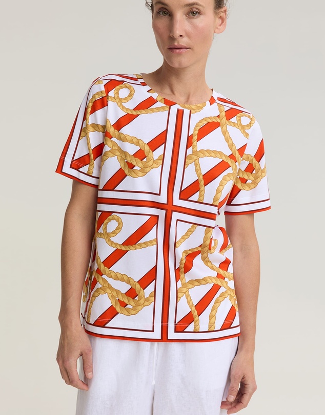 Sportscraft - Clove Print Merc Tee