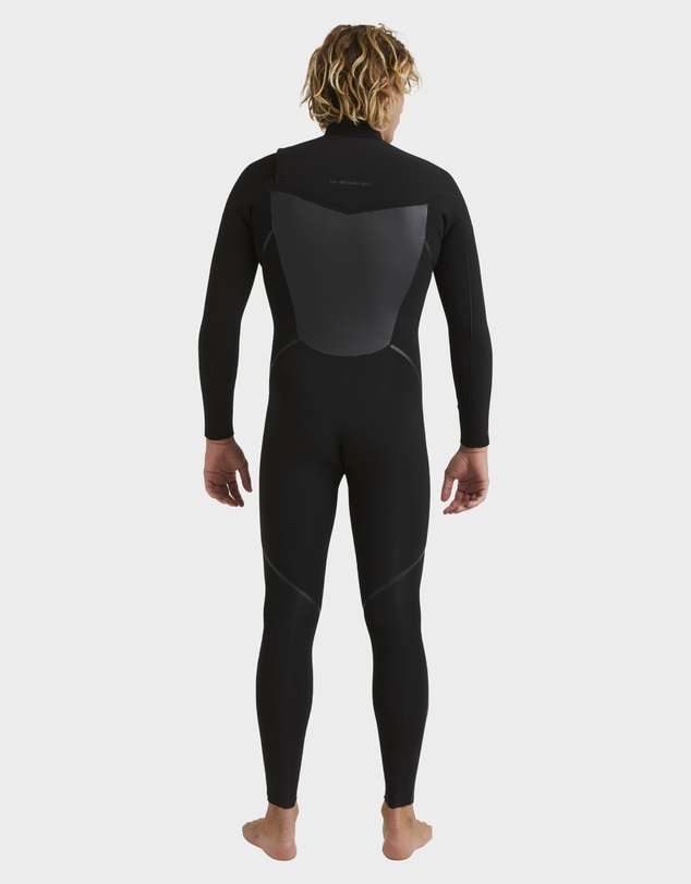 Quiksilver - Mens 4/3mm Marathon Sessions Chest Zip Wetsuit