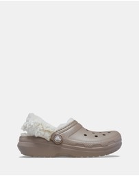 Crocs - Classic Fleece Lined Clogs - Kids-Teens
