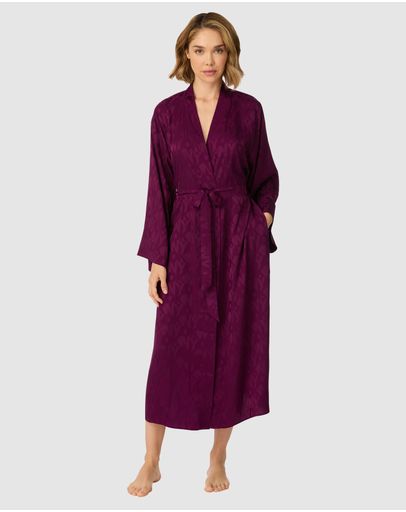 Deep Burgundy Logo Jacquard
