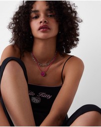 Bershka - Set Of 2 Hello Kitty Necklaces