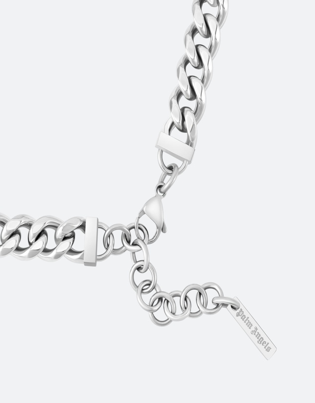Palm Angels - Martino SS Plaque Chain Necklace