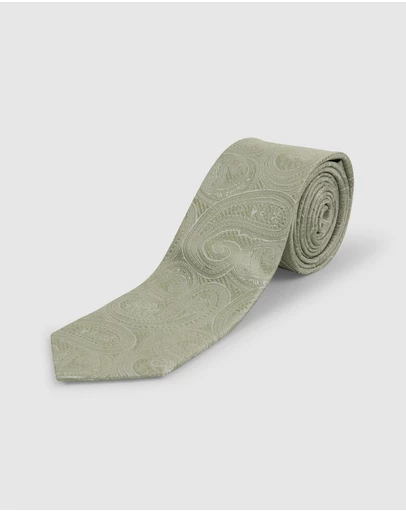 Tarocash - Clarence Paisely Silk Tie
