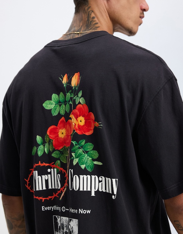 Thrills - Everything Here Now Box Fit Oversize Cropped Tee