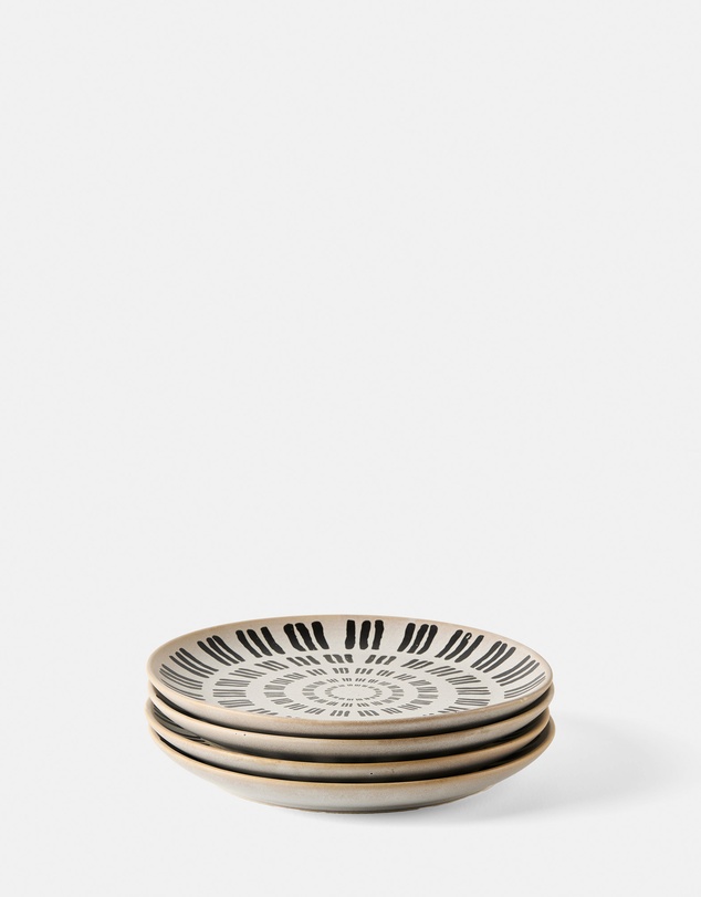 HOTTIE - Kimmie 4-Piece Side Plate Set