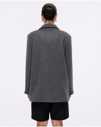 Minima Esenciales - Kiara Brushed Wool Jacket