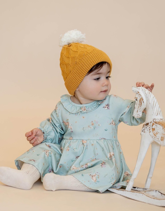 Bebe by Minihaha - Winnie Organic Overlay Dress - Babies
