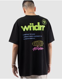 WNDRR - Illegible Box Fit Tee
