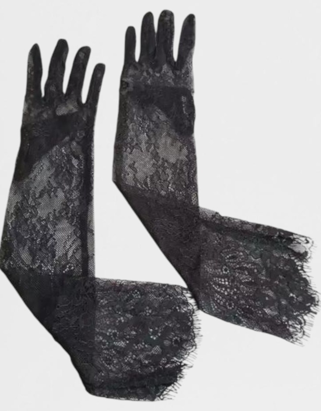 High Heel Jungle - Chantilly Lace Gloves