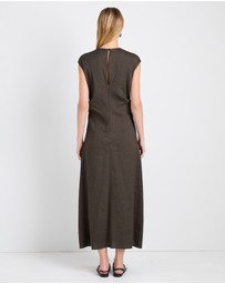 Proenza Schouler White Label - Miranda Dress In Linen Slub