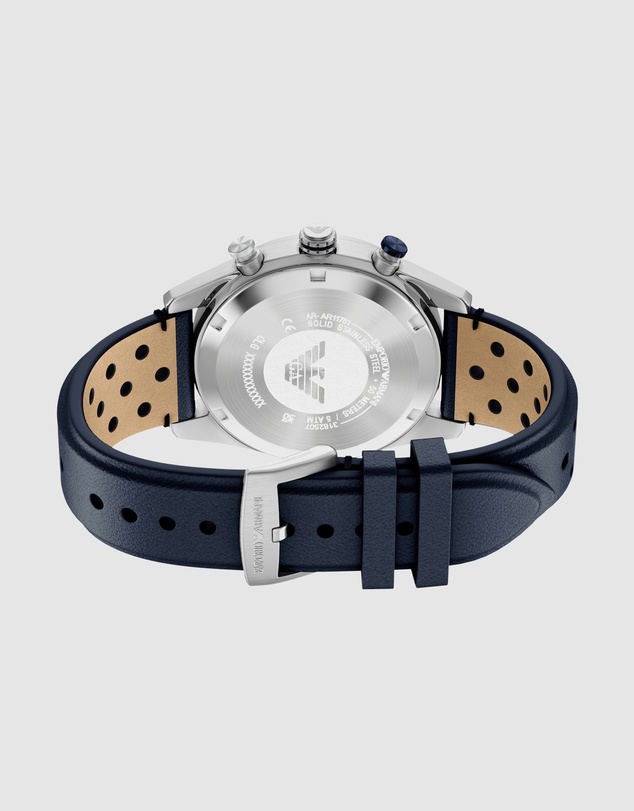 Emporio Armani - Blue Chronograph Watch