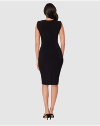 Miraclesuit Shapewear - Jodi Padded Shoulder Shaping Pencil Dress