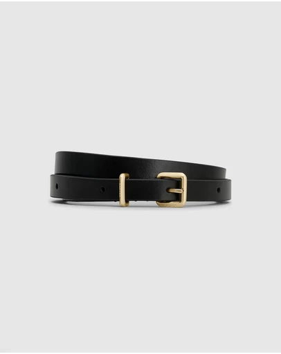 Oroton - Remi 12mm Box Leather Belt
