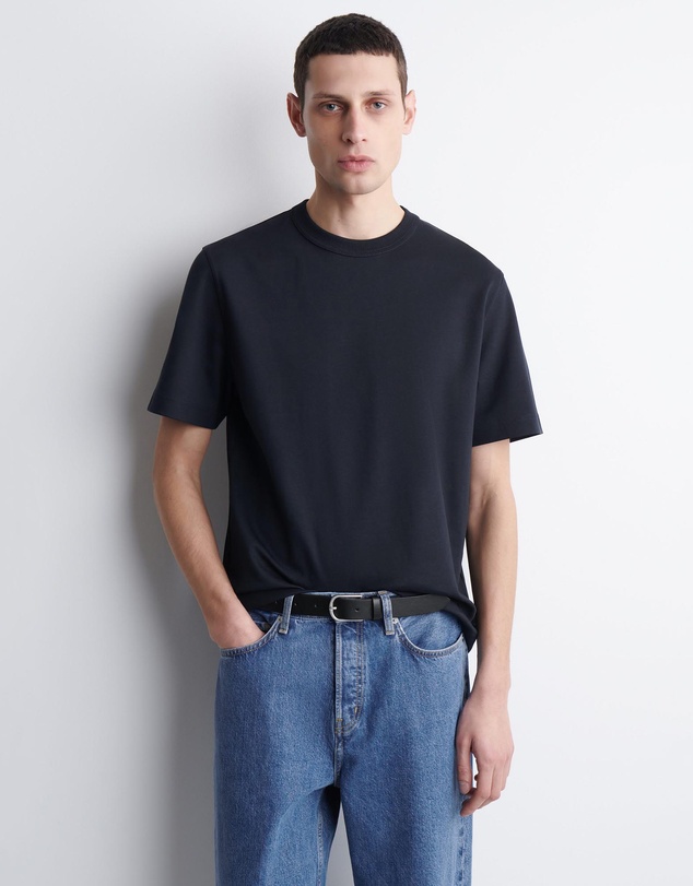 COS - Interlock Cotton Crew-Neck T-Shirt