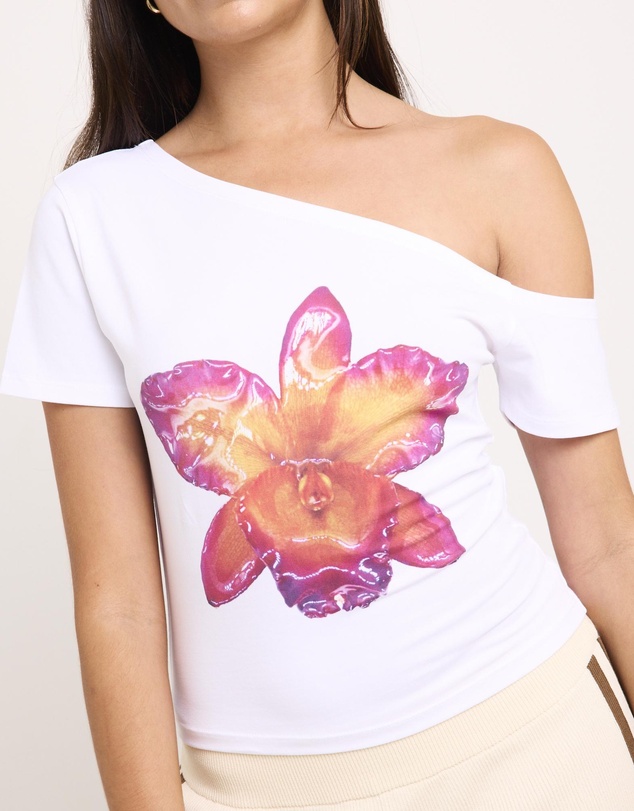 Alice In The Eve - Orchid Slashed Tee