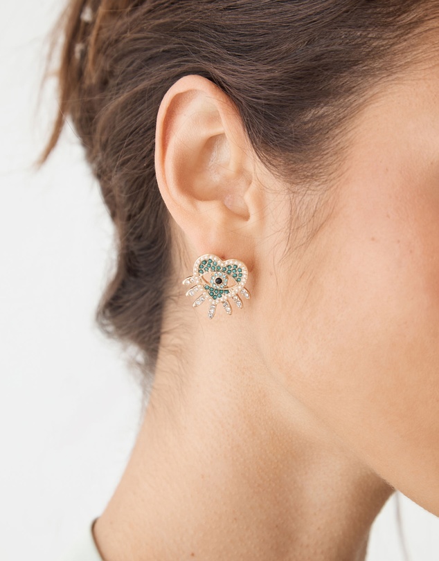 Forcast - Betty Heart Eye Earrings