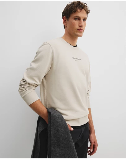 Country Road - Australian Cotton Modern Logo Sweat