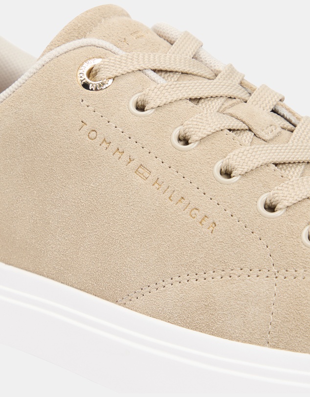 Tommy Hilfiger - TH Feminine Cupsole Suede Sneakers - Women's