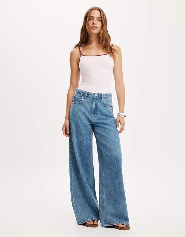 Cotton On - High Rise Wide Jeans