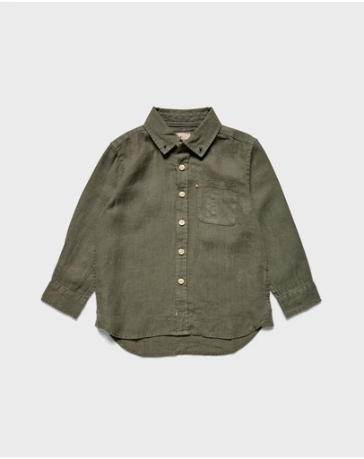 Academy Brand - Kids Hampton Linen Shirt