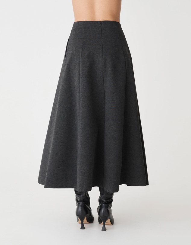 Forcast - Janice A-Line Ponte Skirt