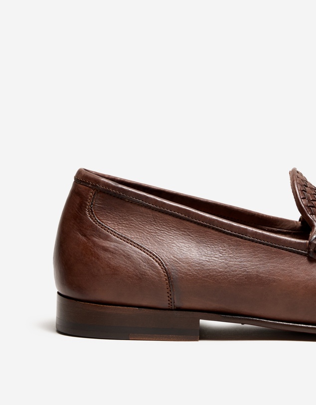 Calibre - Woven Insert Loafer Tan