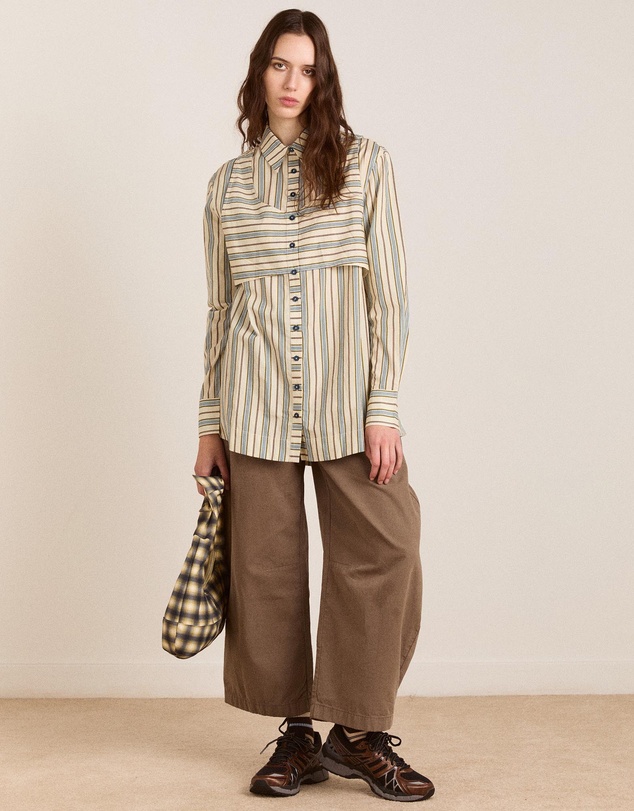 Damson Madder - Valeria Double Layer Shirt