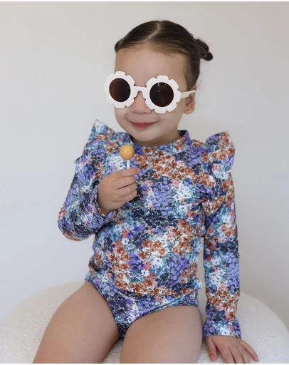 WITH LOVE FOR KIDS - Shimmy Long Sleeve Swimmers - Babies - Kids