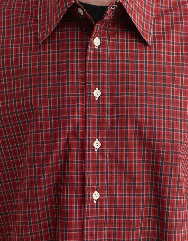 PSEUSHI - SS Tartan Typewriter Shirt