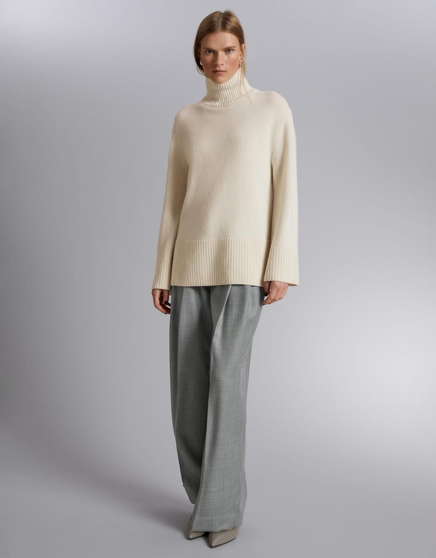 & Other Stories - Oversized Turtleneck Wool Jumper