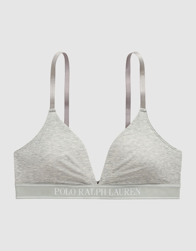 Polo Ralph Lauren - Polo Essentials Cotton Blend Unpadded Triangle Bralette