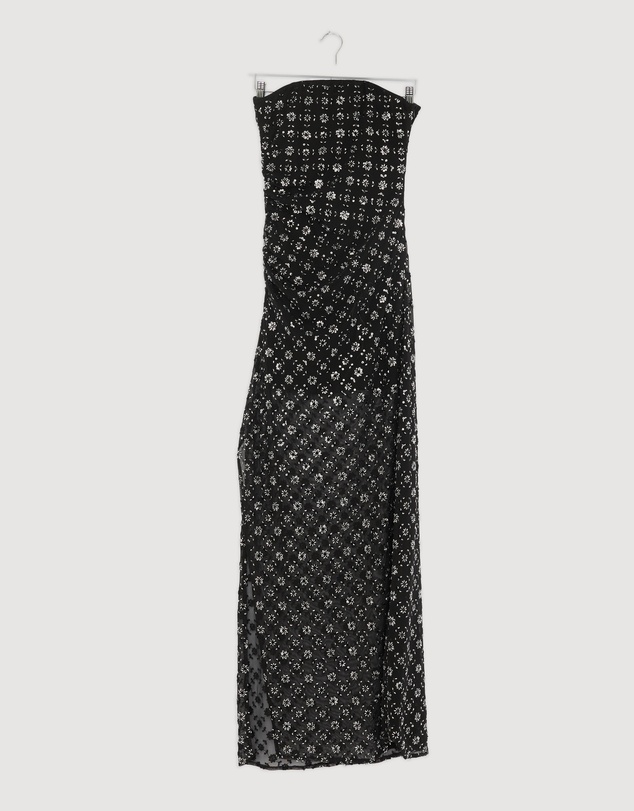 Revibe - Repaired Lover Isadora Strapless Maxi Dress - AU 10