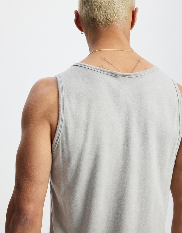 Surrounded By Ghosts - The Amphibole Rib Knit Singlet