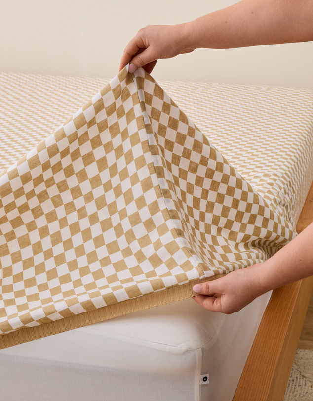 Sheet Society - Eve Linen Print Full Sheet Set