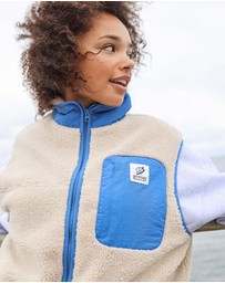 Skwosh - Skwosh Sherpa Vest in Natural